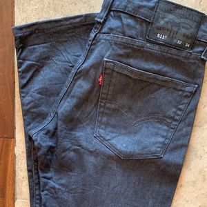 Levi’s 511, slim fit premium black. 32x34